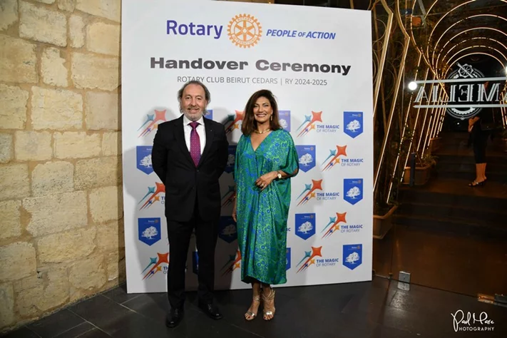 Rodolphe Melki: President of the Rotary Club of Beirut Cedars